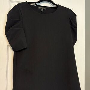 Short sleeve blouse with puff sleeves